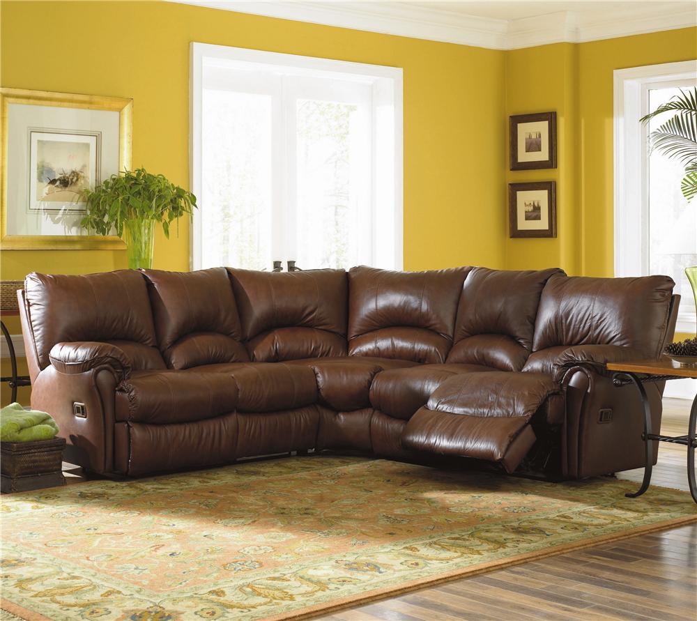 Lane Alpine Motion Sectional Sofa with Wedge AHFA Reclining